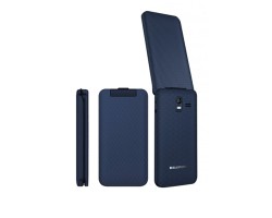 Mobiltelefon készülék Blaupunkt FL 04 flip kinyithatós kék