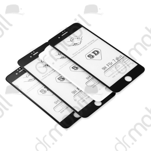 Képernyővédő üveg fólia 5D Honor 10i (Honor 20 lite), 20i (1 db-os, 5D full glue, teljes felületén tapad, edzett üveg, karcálló, 0.2 mm, 9H) fekete