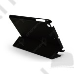 Tok álló bőr NN Apple iPad mini 1,2,3 hajtojatós (flip, oldalra nyíló, asztali tartó funkció, aktív) fekete 