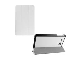 Tok álló bőr Samsung Galaxy Tab E 9.6 WIFI (SM-T560) (flip, oldalra nyíló, asztali tartó funkció,) fehér