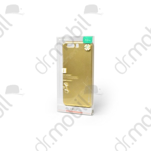 Tok telefonvédő TPU i - Jelly metal Mercury Huawei P9 Lite arany