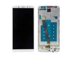 Kijelző érintőpanel Huawei Mate 10 Lite fehér komplett kerettel OEM