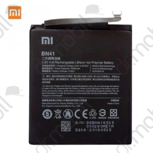 Akkumulátor Xiaomi Redmi Note 4x 4100mAh Li-iON (BN41)