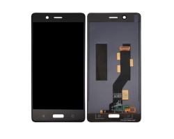 LCD kijelző Nokia 8 (érintőpanel, átvezető fóliával) fekete