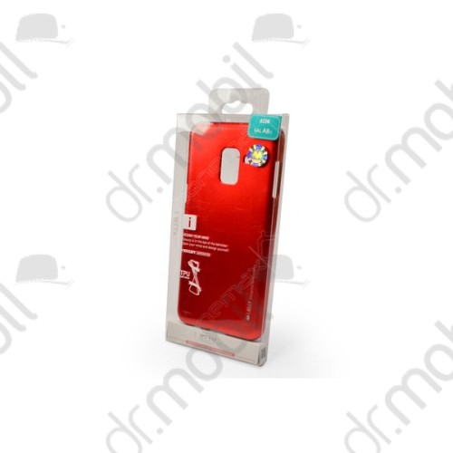 Tok telefonvédő TPU i - Jelly metal Mercury Samsung SM-A530 Galaxy A8 (2018) pink