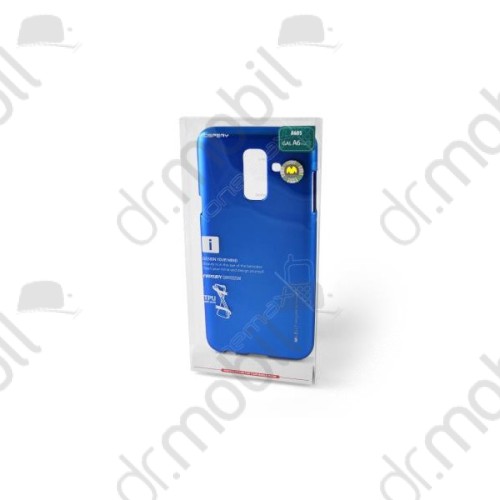 Tok telefonvédő TPU i - Jelly metal Mercury Samsung SM-A600F Galaxy A6 (2018) kék