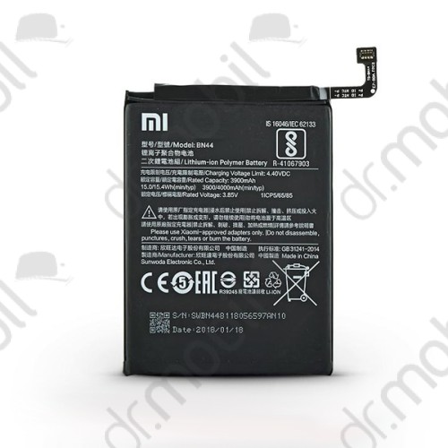 Akkumulátor Xiaomi Redmi 5 Plus 4000mAh Li-iON (BN44) 