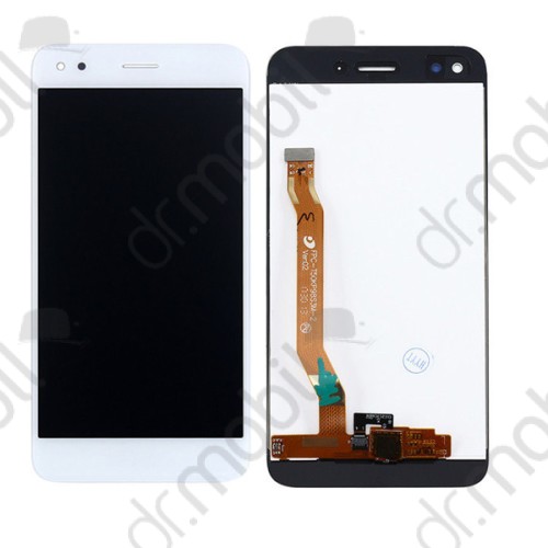 Kijelző Huawei P9 lite mini, Enjoy 7, Y6 Pro 2017 (LCD, érintőpanel, átvezető fóliával) fehér