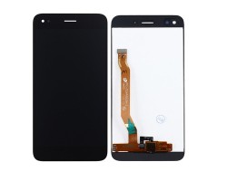 Kijelző Huawei P9 lite mini, Enjoy 7, Y6 Pro 2017 (LCD, érintőpanel, átvezető fóliával) fekete