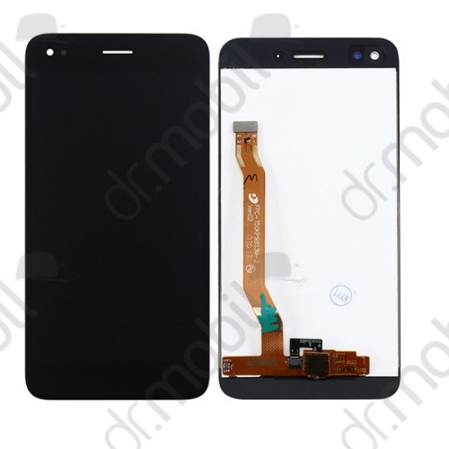 Kijelző Huawei P9 lite mini, Enjoy 7, Y6 Pro 2017 (LCD, érintőpanel, átvezető fóliával) fekete