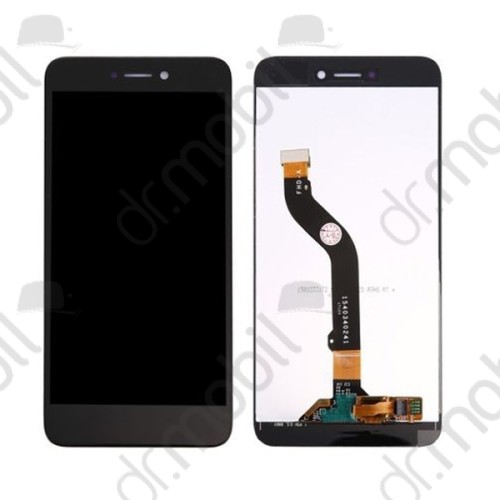 Kijelző Huawei P8 lite (2017), P9 lite (2017) (LCD, érintőpanel, átvezető fóliával) fekete