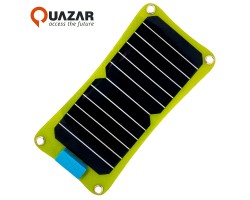 QUAZAR Q-Solar Panel Strapabíró 7W-os napelemes töltő lime 