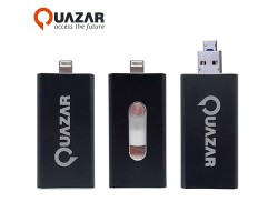 QUAZAR i-Storer Okos pendrive, iPhone, iPad eszközökhöz 32GB fekete