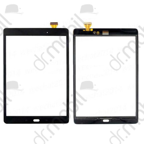 Előlap Samsung Galaxy SM-T550 T551 T555 Galaxy Tab E 9.6 (érintő panellel) fekete