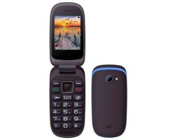 Mobiltelefon készülék Maxcom MM818BB kék-fekete extra nagy gombokkal