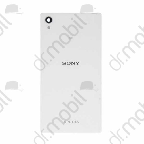 Hátlap akkufedél Sony Xperia M4 Aqua (E2303) fehér ragasztóval gyári
