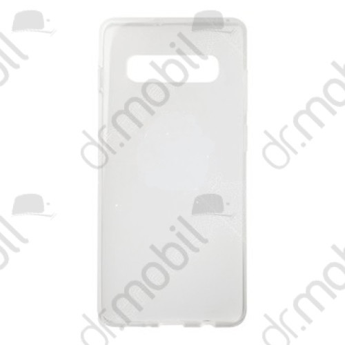 Telefonvédő gumi / szilikon Samsung Galaxy S10 Plus (SM-G975) átlátszó fényes