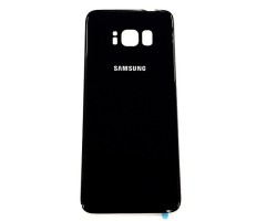 Akkufedél Samsung Galaxy S8 (SM-G950) hátlap fekete ragasztóval
