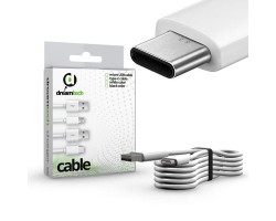 Adatkábel és töltőkábel USB Type-C (USB-C) 1m fehér