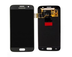 Kijelző Samsung Galaxy S7 (SM-G930) fekete ORG GH97-18523A (SI)**