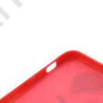 Tok telefonvédő TJ Huawei P40 Lite 4G / Nova 6 SE gumis TPU tok piros