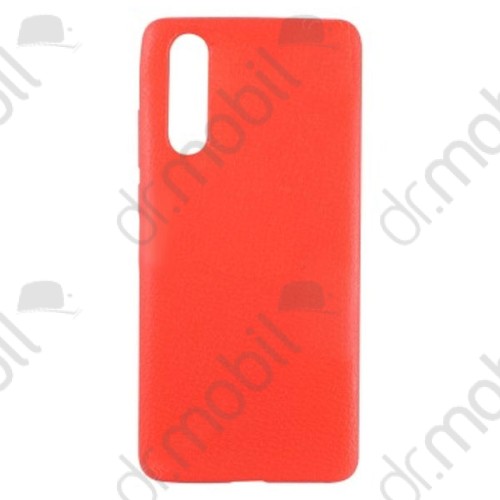 Tok telefonvédő gumi Huawei P30 TPU tok piros