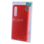 Tok telefonvédő TPU Mercury soft feeling Huawei P30, piros