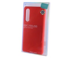Tok telefonvédő TPU Mercury soft feeling Huawei P30, piros
