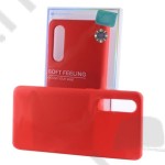 Tok telefonvédő TPU Mercury soft feeling Samsung Galaxy A6 (2018) (SM-A600F), piros