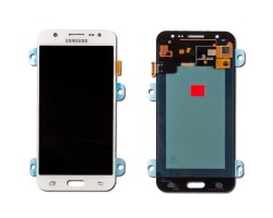 Előlap Samsung SM-J500 Galaxy J5 éintő + LCD kijelző (érintő + kijelző) fehér