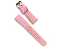 Okosóra kiegészítő szíj Samsung Galaxy Watch szilikon óraszíj, 42 mm, pink (utángyártott)