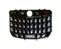 Billentyűzet BlackBerry 8900 Curve fekete QWERTY