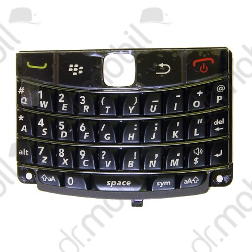 Billentyűzet BlackBerry 9780 Onyx II. QWERTY fekete-fekete