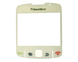 Plexi BlackBerry 8520 Curve előlap ablak fehér kerettel