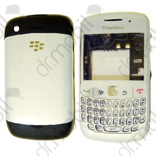 Előlap BlackBerry 8520 Curve komplett ház fehér