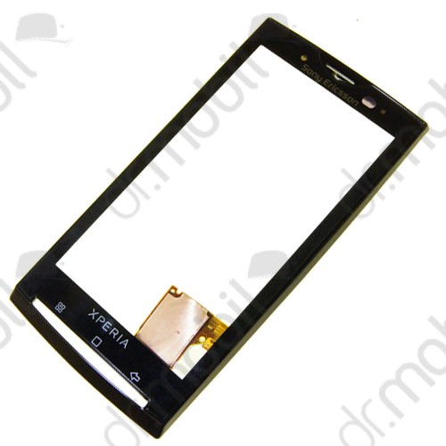 Érintő panel Sony Ericsson XPERIA  X10 fekete (bontott)