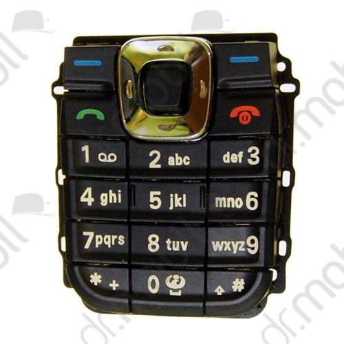 Billentyűzet Nokia 2610 fekete (utángyártott)