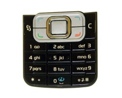 Billentyűzet Nokia 6120 Classic fekete 9791968