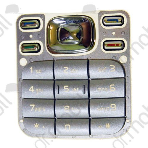 Billentyűzet Nokia 6234 ezüst