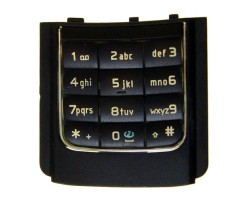 Billentyűzet Nokia 6280 numerikus fekete (utángyártott)