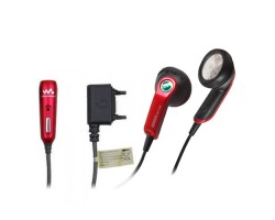 Fülhallgató vezetékes SonyEricsson  HPM-64 piros, sztereó, felvevőgombos